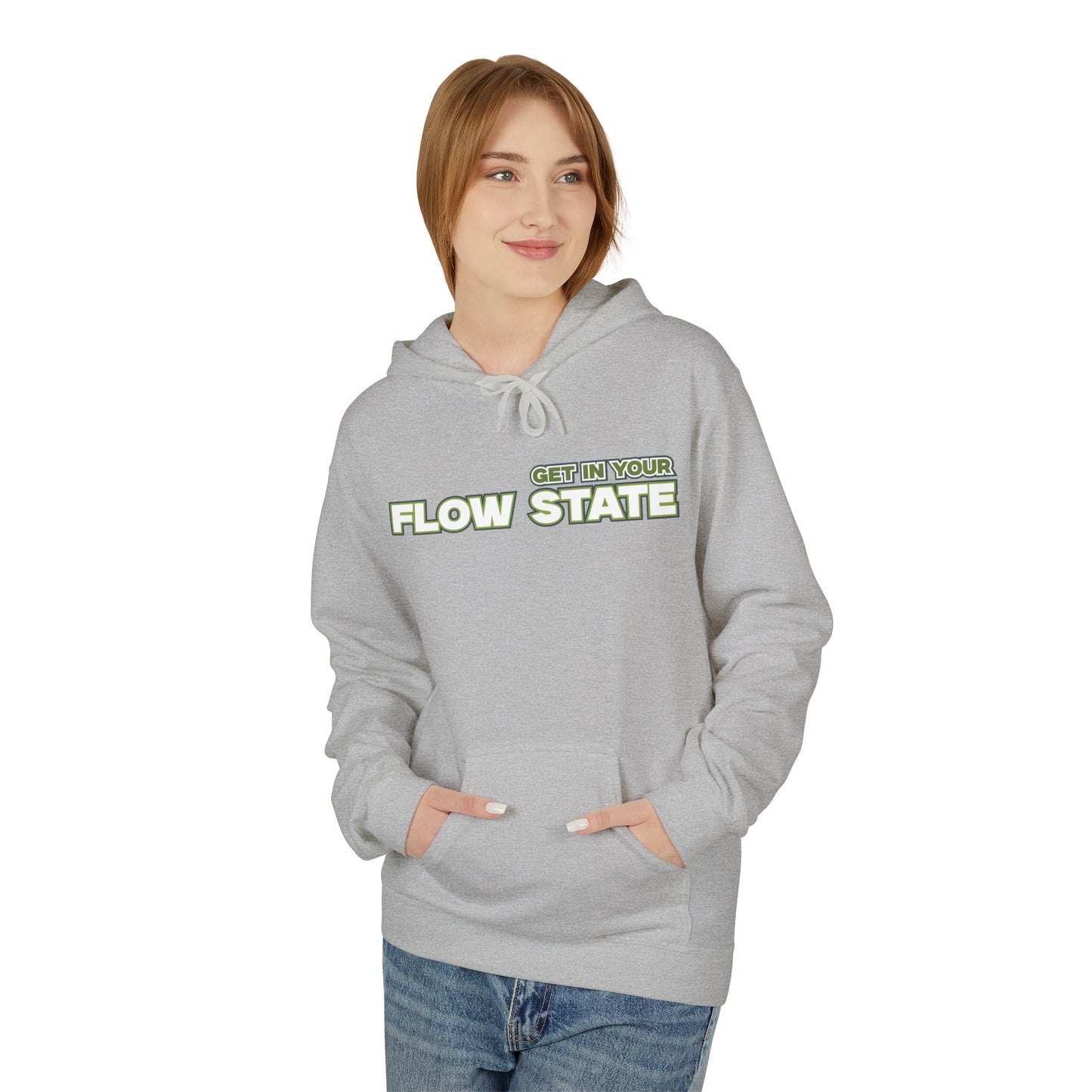Flow State Unisex Fleece Hoodie