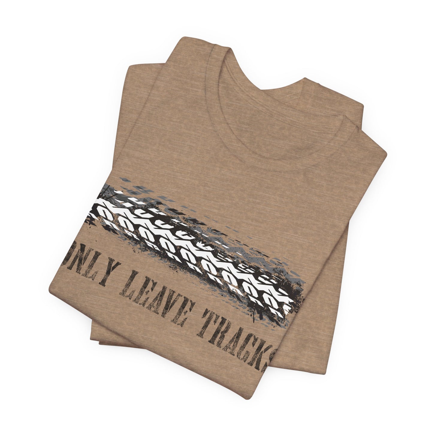 Only Leave Tracks Mountain Biking T-Shirt