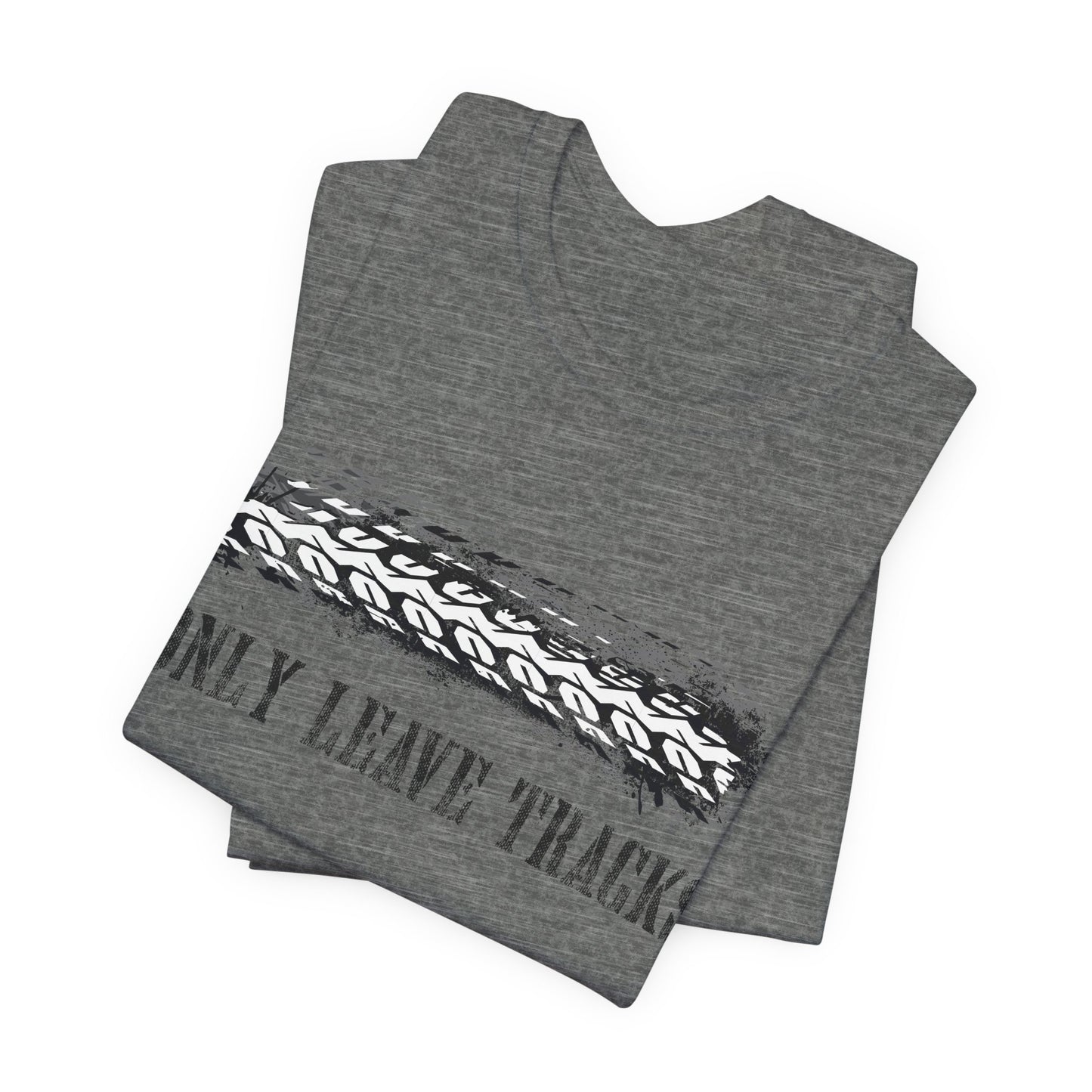 Only Leave Tracks Mountain Biking T-Shirt