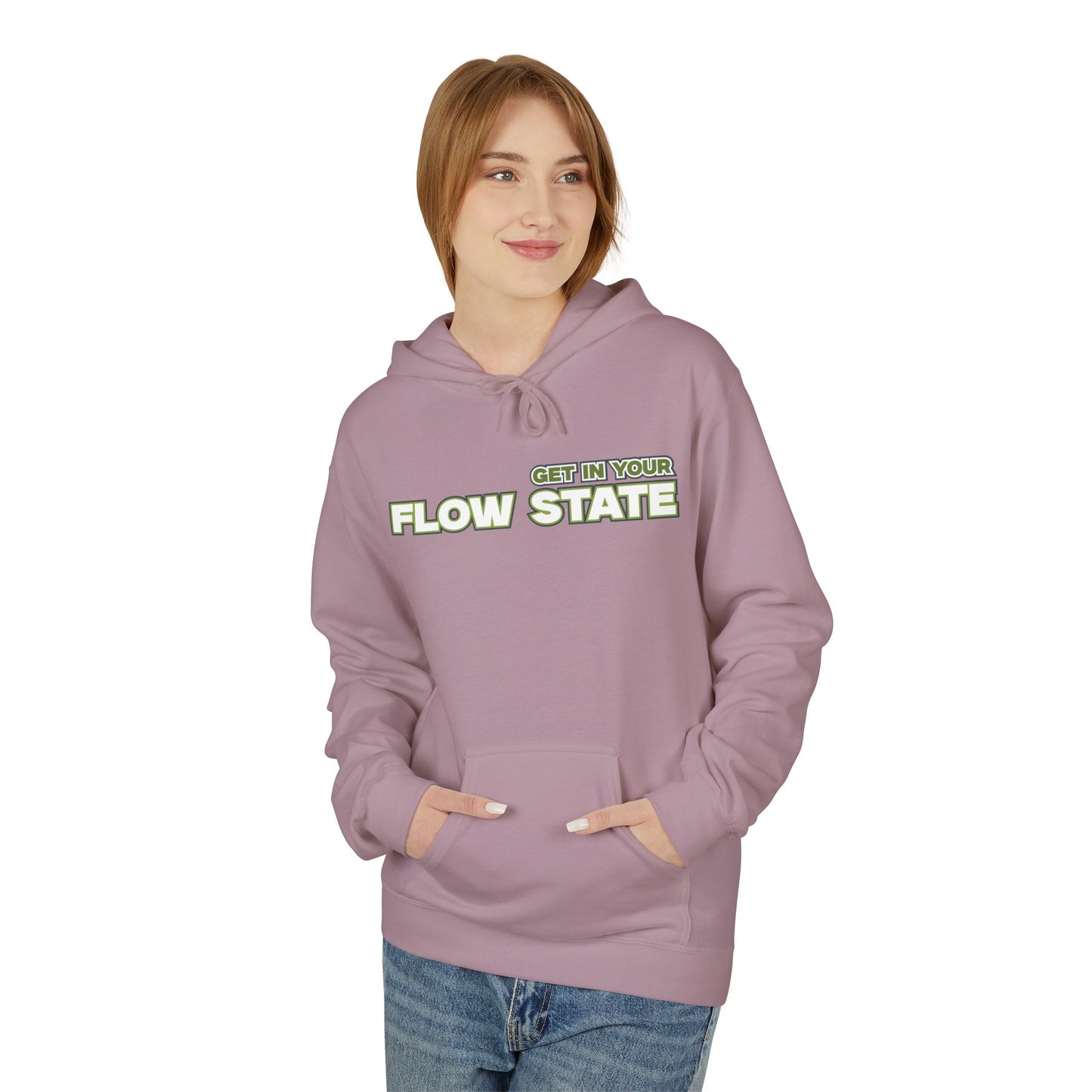 Flow State Unisex Fleece Hoodie