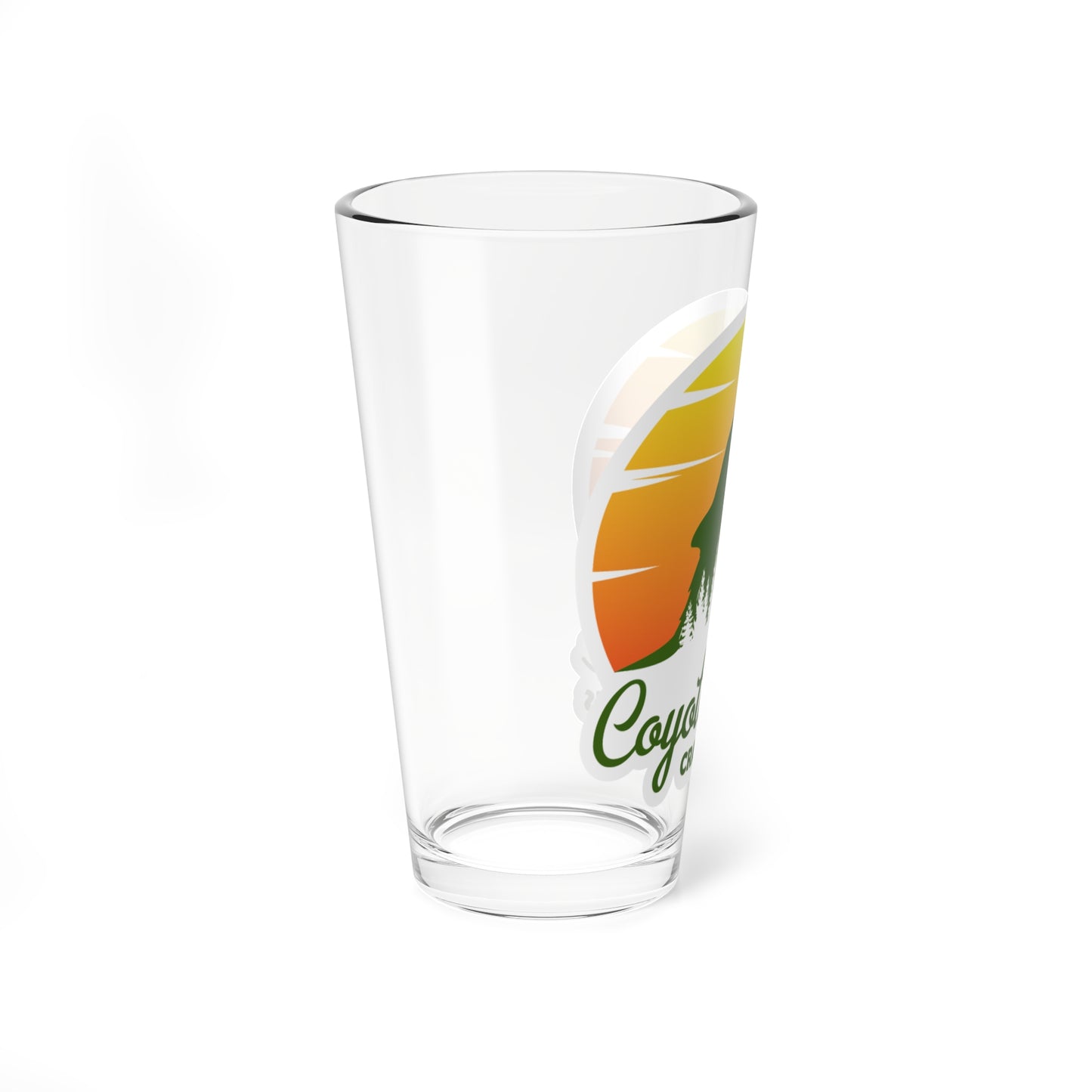 Coyote Howl Mixing Glass, 16oz