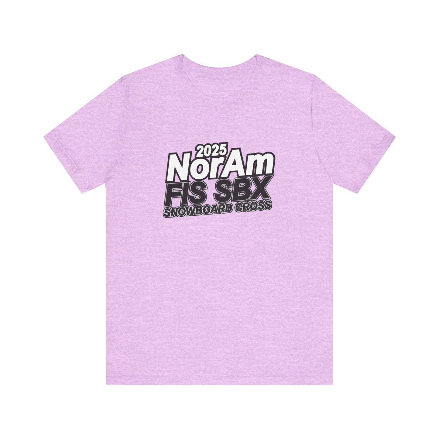 2025 FIS Snowboard Cross Tee - 2025 NorAm FIS SBX, Unisex Athletic Shirt, Winter Sports Apparel, Snowboarding Gift, Adventure Wear