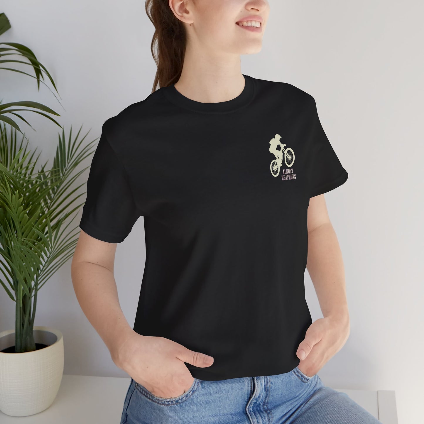 Almost Heathens Gravity Team Snowshoe, WV - Unisex T-Shirt