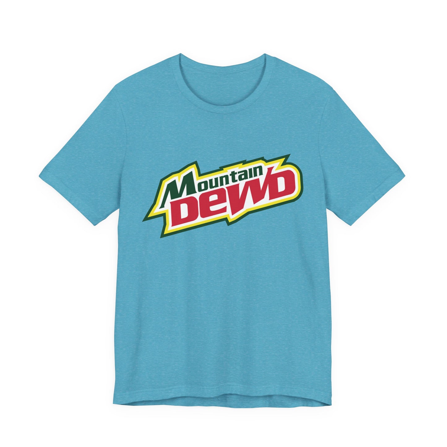 Mountain Dewd Unisex Jersey Tee | Retro Drink Tee, Casual Wear, Gift for Beverage Lovers, Party Shirt, Everyday Comfort