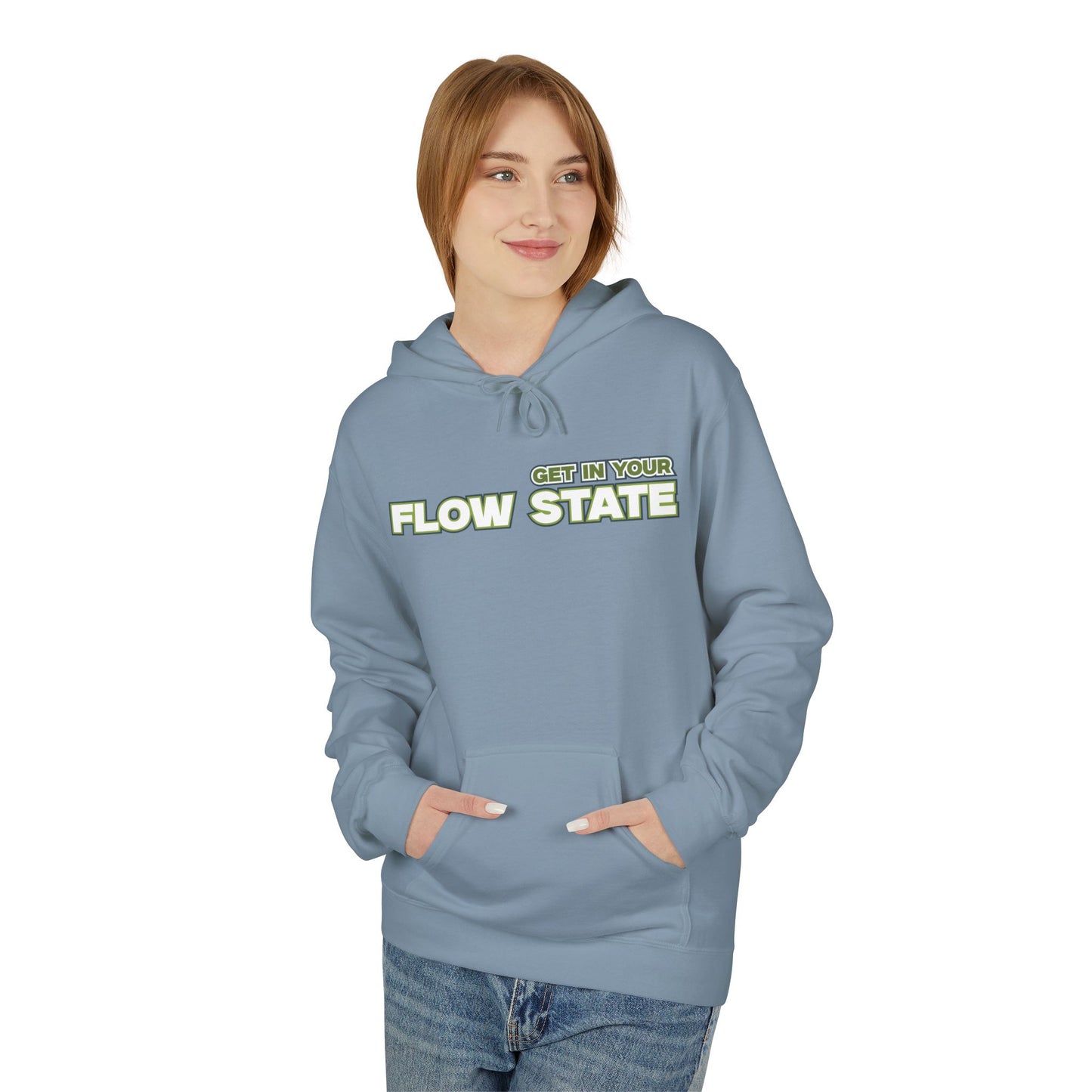 Flow State Unisex Fleece Hoodie