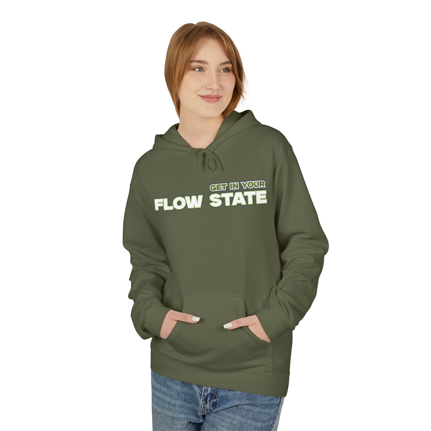 Flow State Unisex Fleece Hoodie