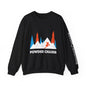 Powder Chaser Unisex Heavy Blend™ Crewneck Sweatshirt - Perfect for Skiers & Snowboarders