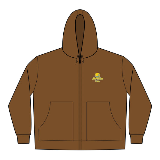 Shoreline Tea Embroidered Work Jacket – CornerStone Duck Cloth Hooded Work Jacket