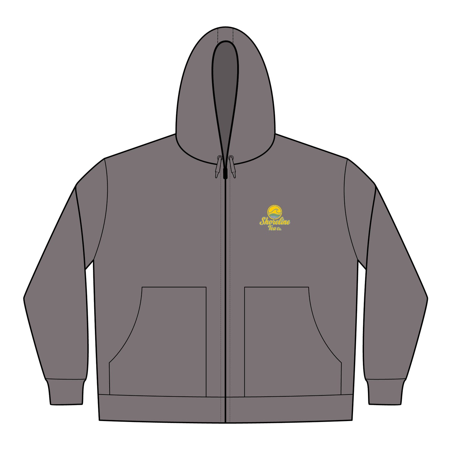 Shoreline Tea Embroidered Work Jacket – CornerStone Duck Cloth Hooded Work Jacket