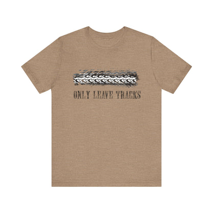Only Leave Tracks Mountain Biking T-Shirt