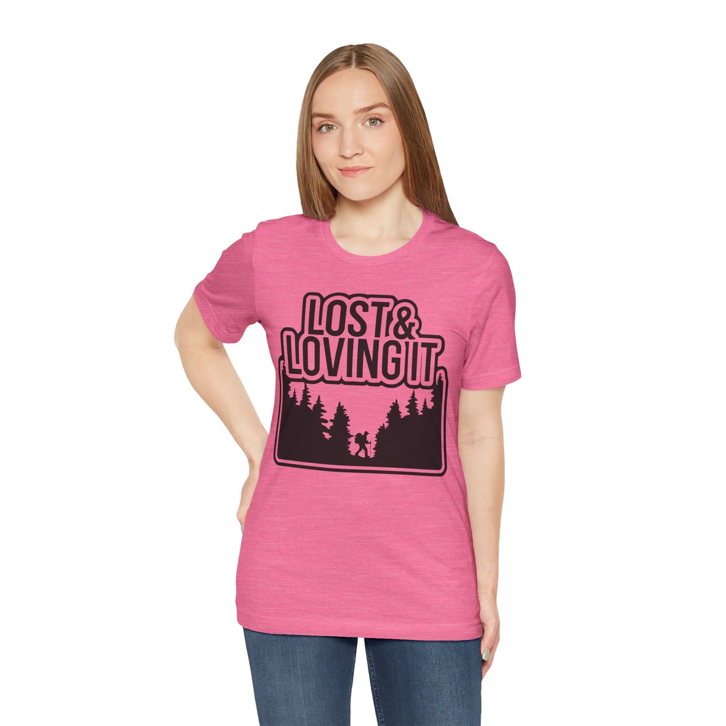 Lost and Loving It Hiking Unisex T-Shirt
