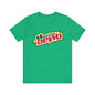 Mountain Dewd Unisex Jersey Tee | Retro Drink Tee, Casual Wear, Gift for Beverage Lovers, Party Shirt, Everyday Comfort