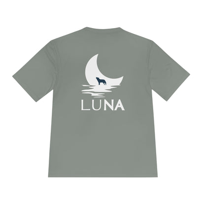 Men's & Women's Luna Tee, Unisex Activewear Shirt, Moisture Wicking T-Shirt for Sports, Cool Summer Tee, Casual Outdoor Wear