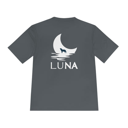 Men's & Women's Luna Tee, Unisex Activewear Shirt, Moisture Wicking T-Shirt for Sports, Cool Summer Tee, Casual Outdoor Wear