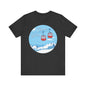 Cheers to Lift Beers Unisex Tee - Mountain Vibes Short Sleeve Shirt