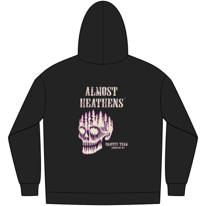 Men's Graphic Hoodie for Active Lifestyle, Cool Fleece Pullover, Skiing, Biking, Outdoor Sports, Trendy Gift for Him