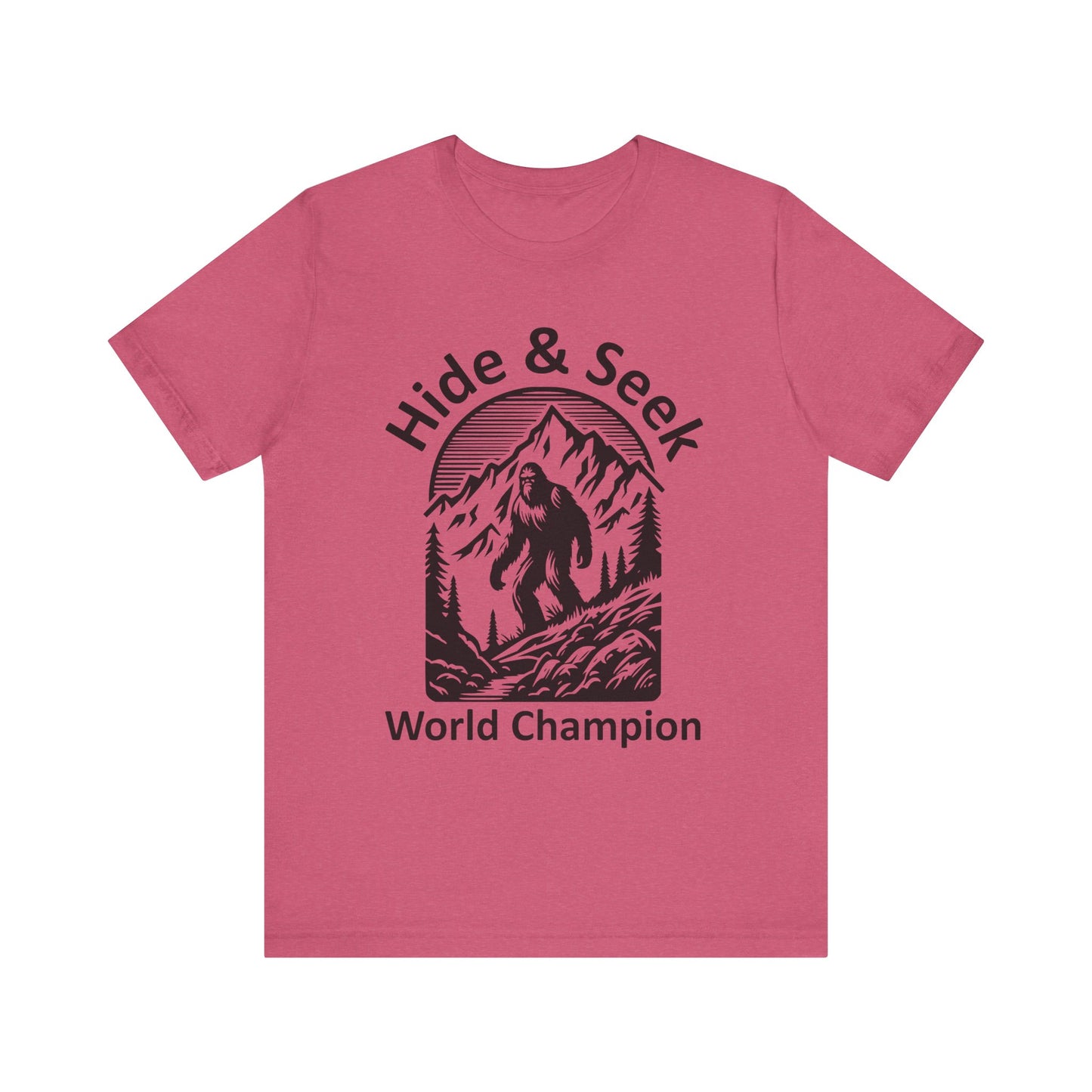 Hide and Seek Champion Big Foot Unisex Jersey Tee