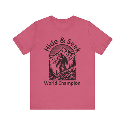 Hide and Seek Champion Big Foot Unisex Jersey Tee