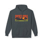 Coyote Hole Hoodie - Cozy Unisex Fleece Sweater for Fall, Gift for Nature Lovers, Outdoor Adventure Apparel, Perfect for Bonfires