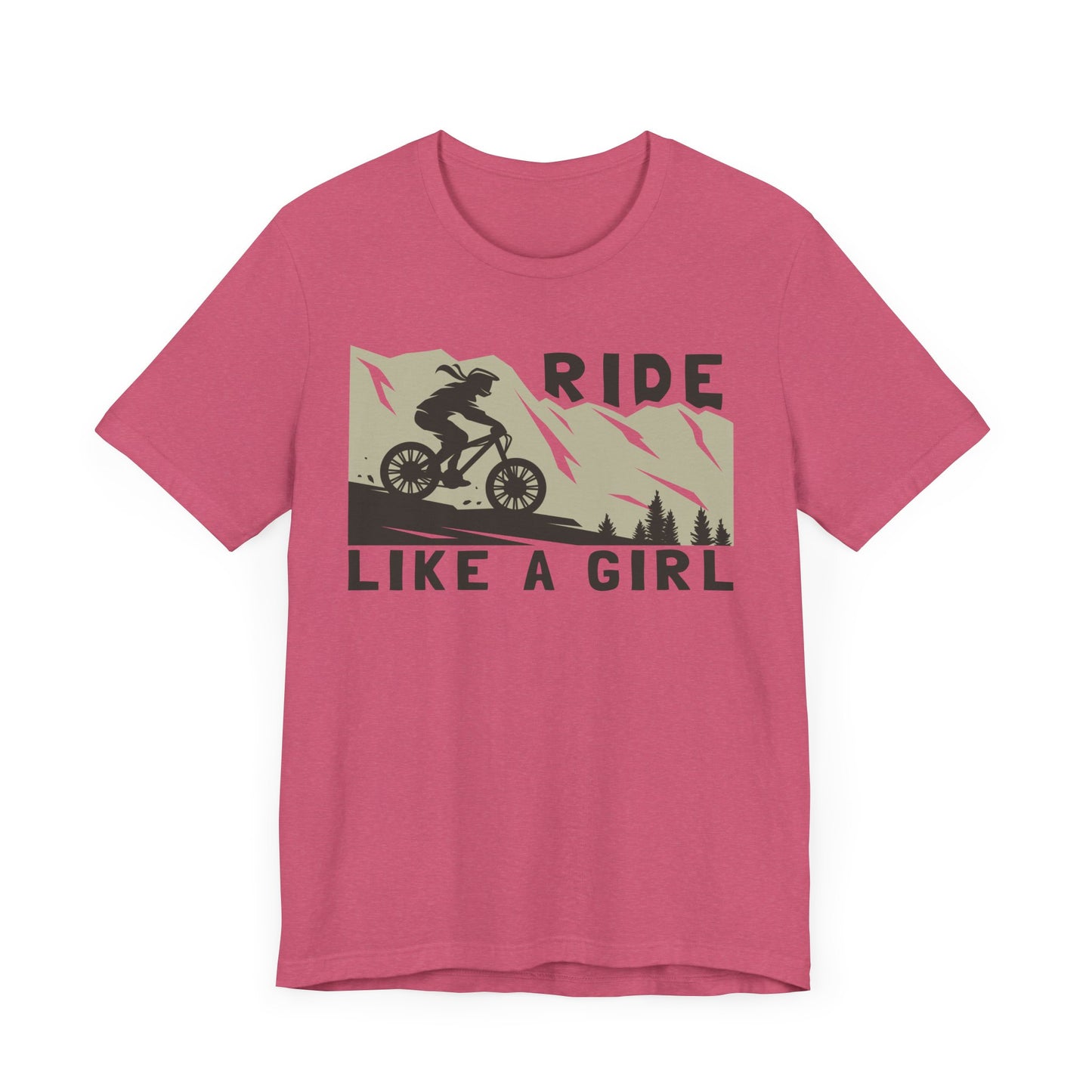 Adventure-Inspired "Ride Like A Girl" Unisex Tee
