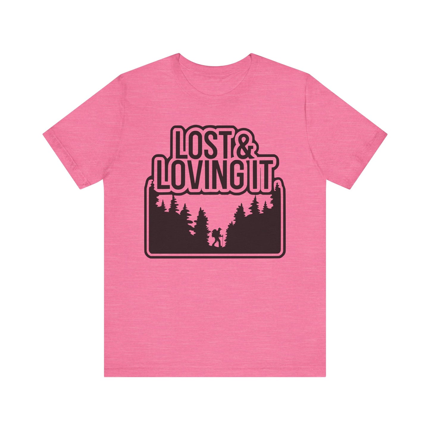 Lost and Loving It Hiking Unisex T-Shirt