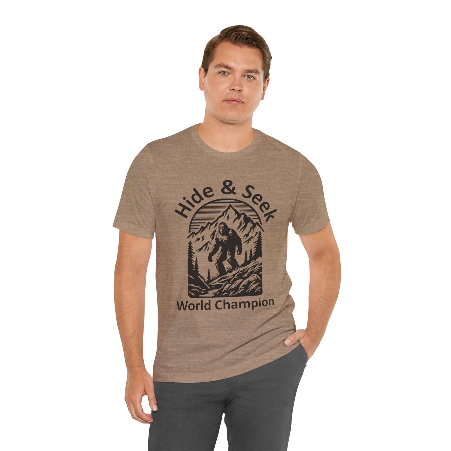 Hide and Seek Champion Big Foot Unisex Jersey Tee