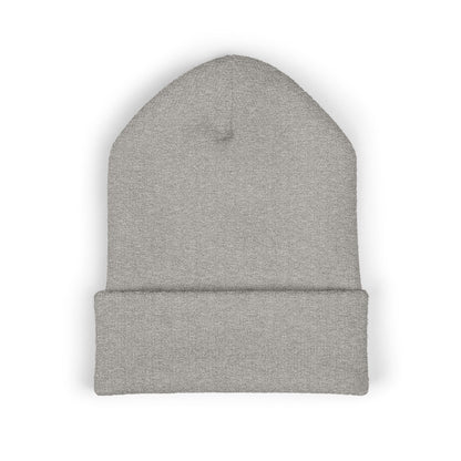 CURENT Embroidered Cuffed Beanie — Knit Hat