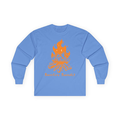 Unisex Bonfire Bandit Long Sleeve Tee - Perfect for Campfire Lovers