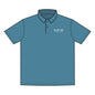 Men's Recharge Jersey Polo — 'Current' Logo Performance Work Shirt