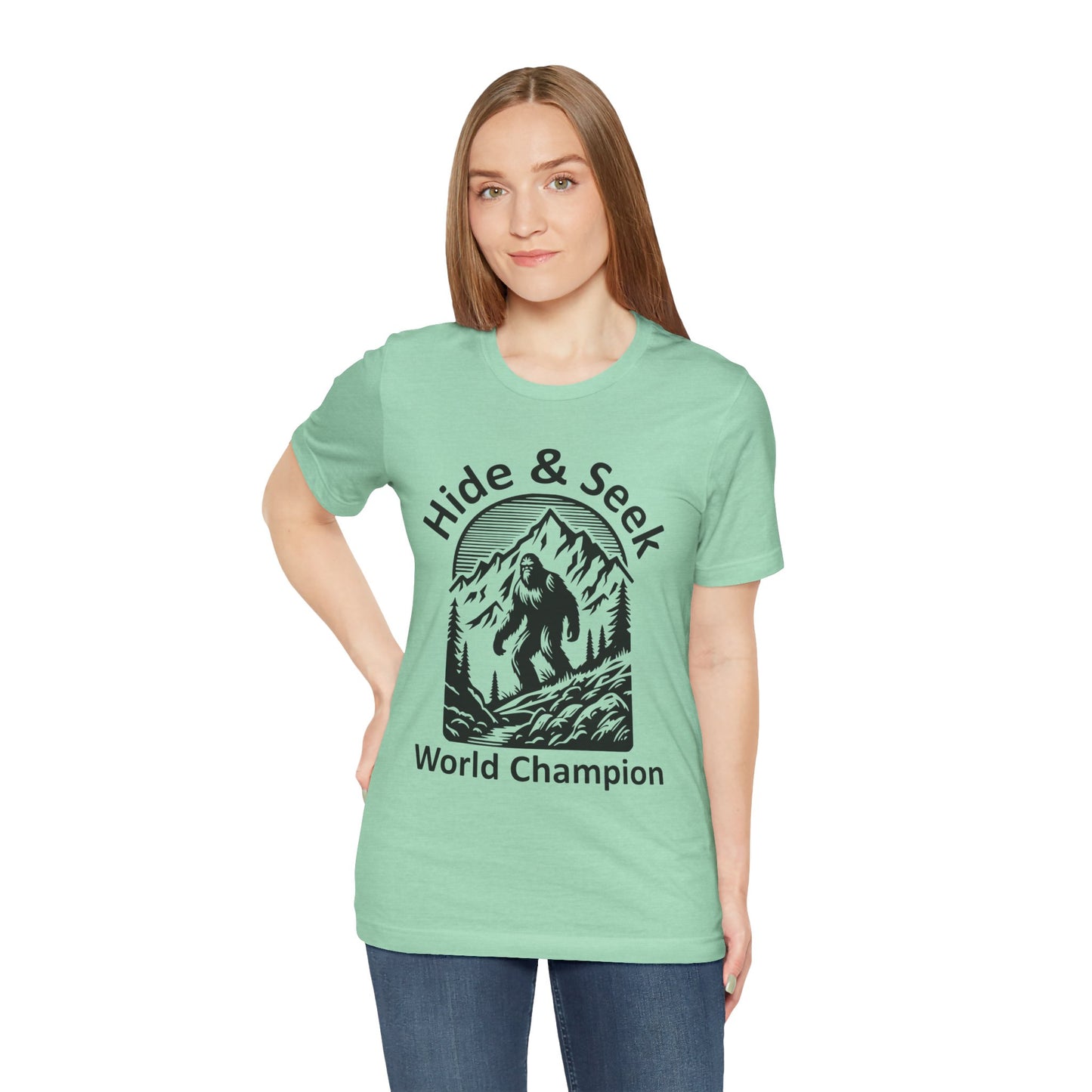 Hide and Seek Champion Big Foot Unisex Jersey Tee