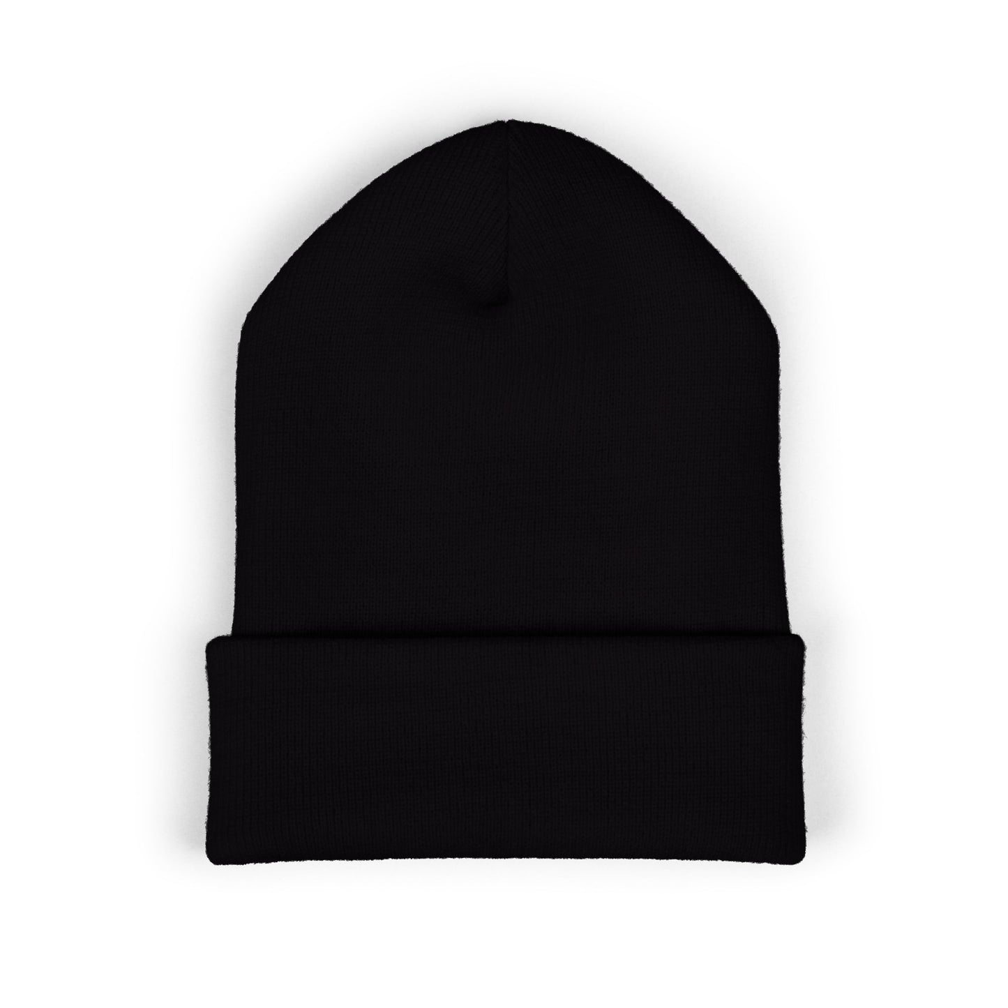 CURENT Embroidered Cuffed Beanie — Knit Hat