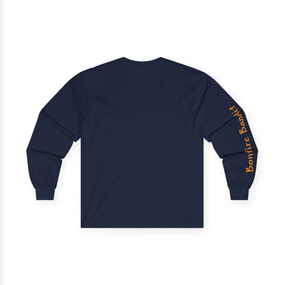 Unisex Bonfire Bandit Long Sleeve Tee - Perfect for Campfire Lovers