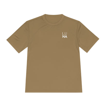 Men's & Women's Luna Tee, Unisex Activewear Shirt, Moisture Wicking T-Shirt for Sports, Cool Summer Tee, Casual Outdoor Wear