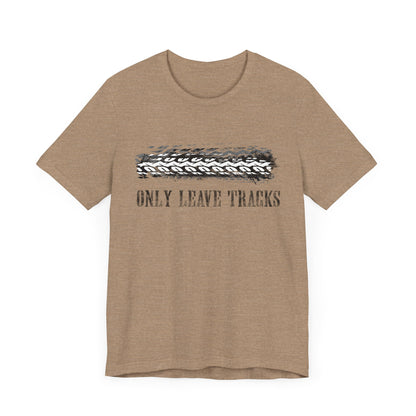 Only Leave Tracks Mountain Biking T-Shirt