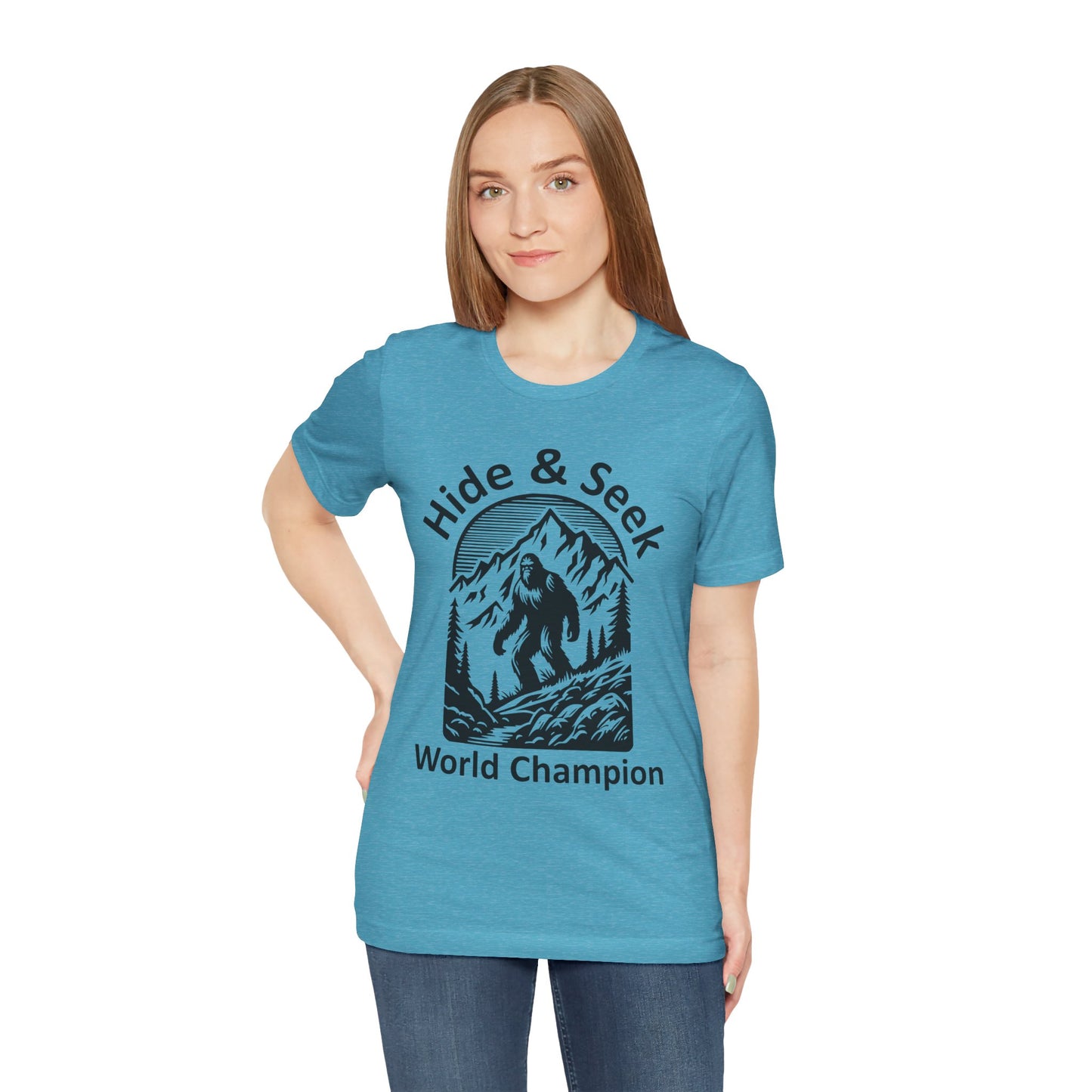 Hide and Seek Champion Big Foot Unisex Jersey Tee