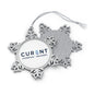 Curent Pewter Snowflake Ornament