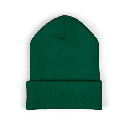 CURENT Embroidered Cuffed Beanie — Knit Hat