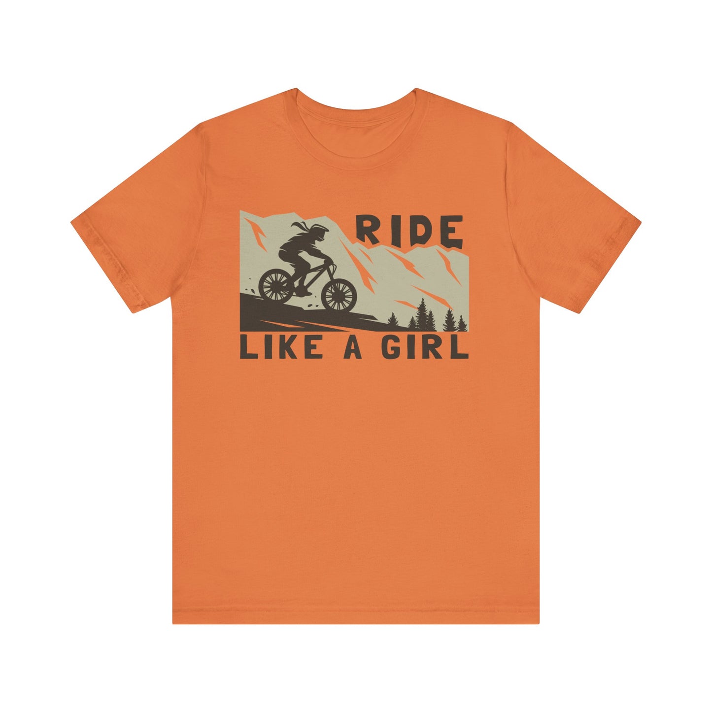 Adventure-Inspired "Ride Like A Girl" Unisex Tee
