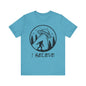 I Believe UFO and Big Foot Unisex Jersey Tee