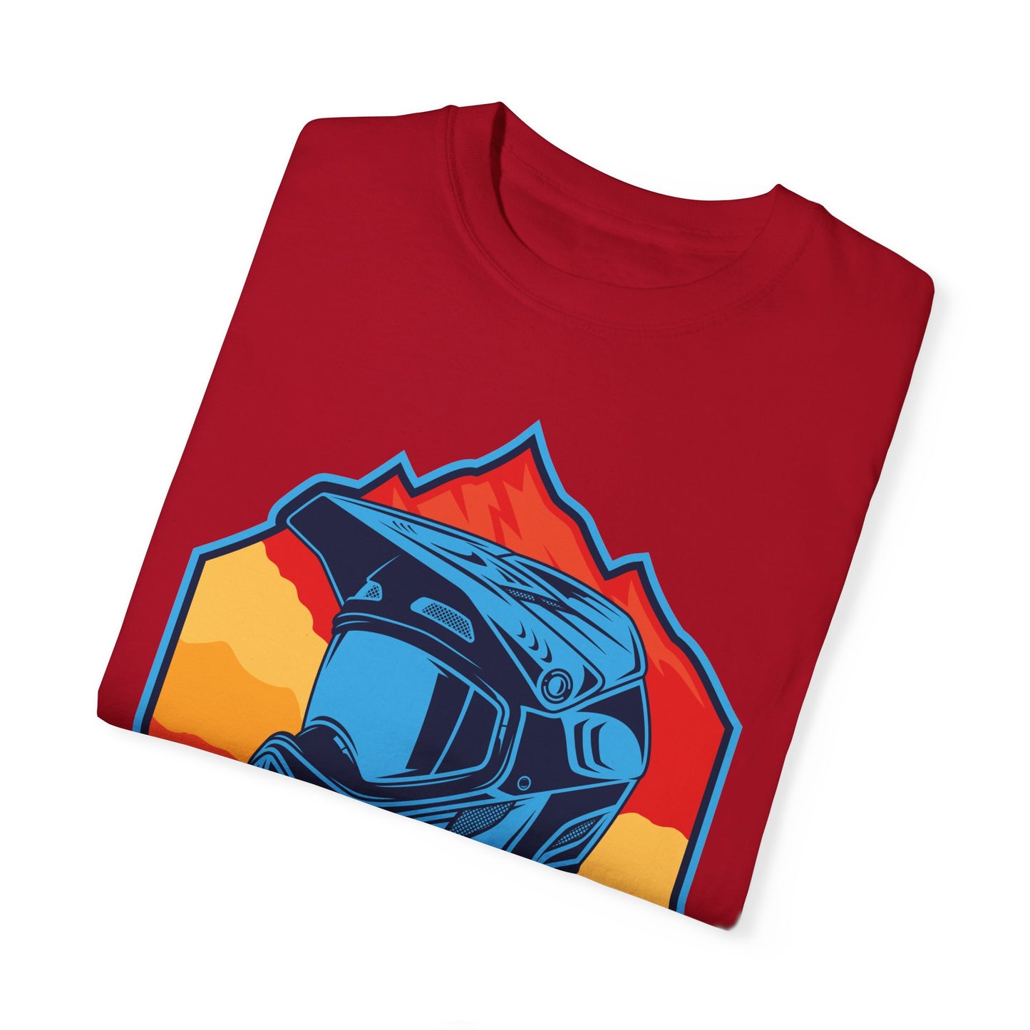 Shred The Trail Adventure T-Shirt - Unisex Garment-Dyed Tee for Outdoor Enthusiasts