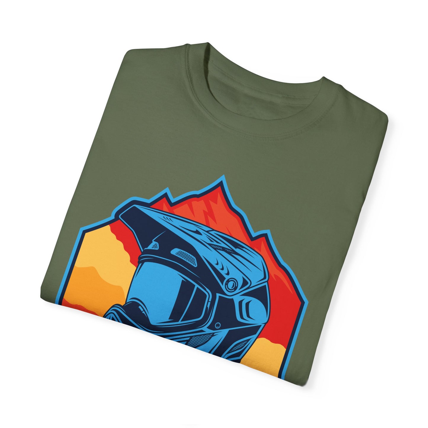 Shred The Trail Adventure T-Shirt - Unisex Garment-Dyed Tee for Outdoor Enthusiasts