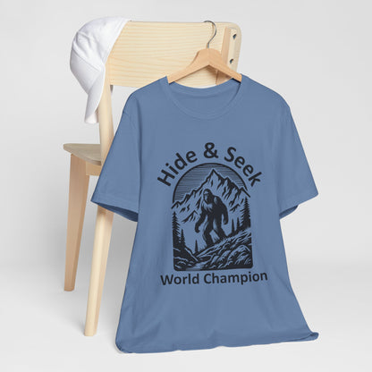 Hide and Seek Champion Big Foot Unisex Jersey Tee