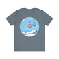 Cheers to Lift Beers Unisex Tee - Mountain Vibes Short Sleeve Shirt
