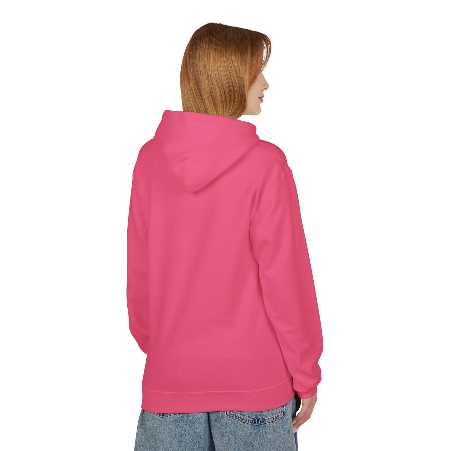 LUNA Moonlit Fleece Hoodie, Cozy Unisex Hoodie, Casual Sweatshirt, Winter Gift, Celestial Clothing, Night Sky Apparel