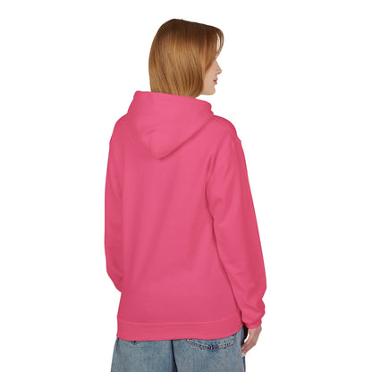 LUNA Moonlit Fleece Hoodie, Cozy Unisex Hoodie, Casual Sweatshirt, Winter Gift, Celestial Clothing, Night Sky Apparel
