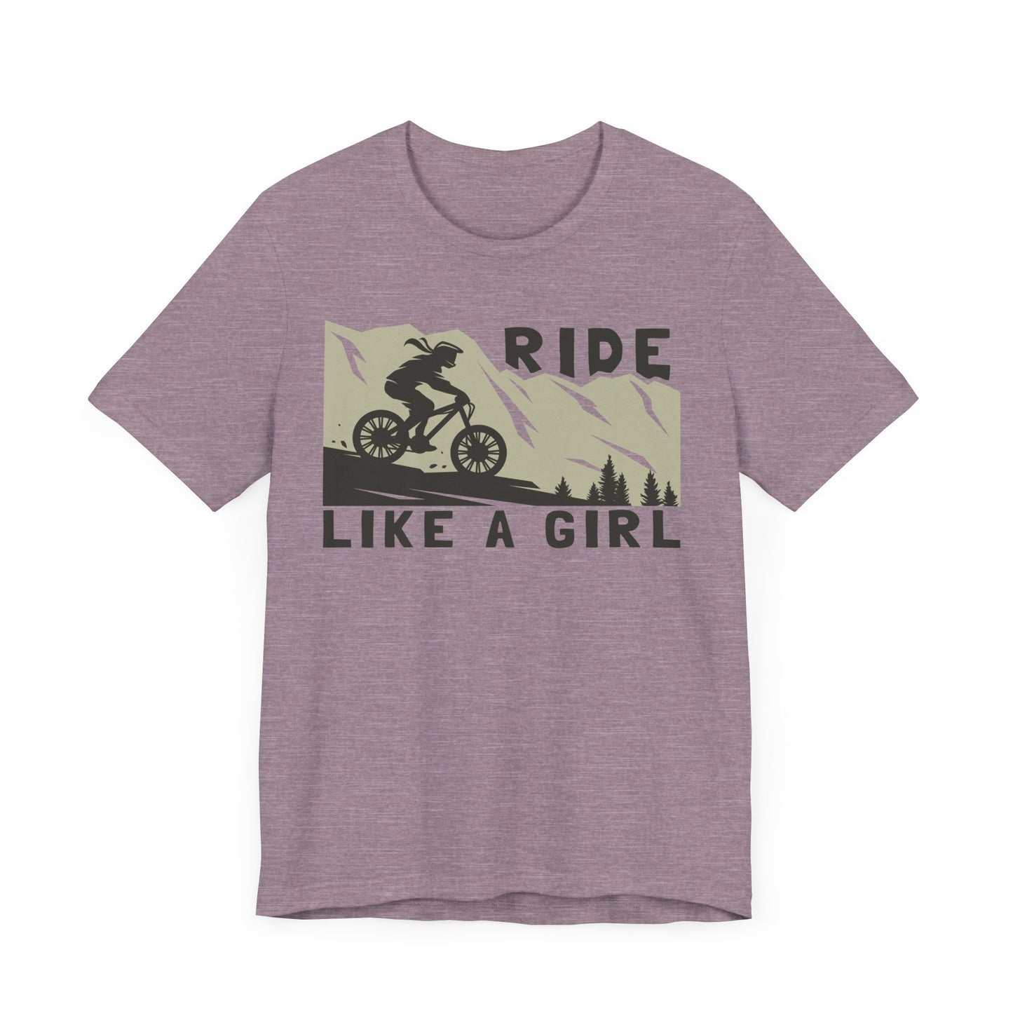 Adventure-Inspired "Ride Like A Girl" Unisex Tee