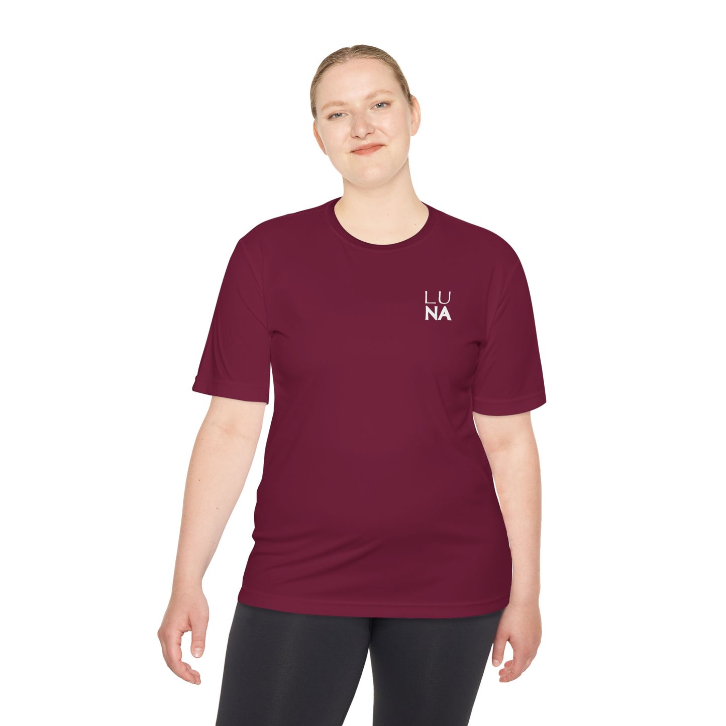 Men's & Women's Luna Tee, Unisex Activewear Shirt, Moisture Wicking T-Shirt for Sports, Cool Summer Tee, Casual Outdoor Wear