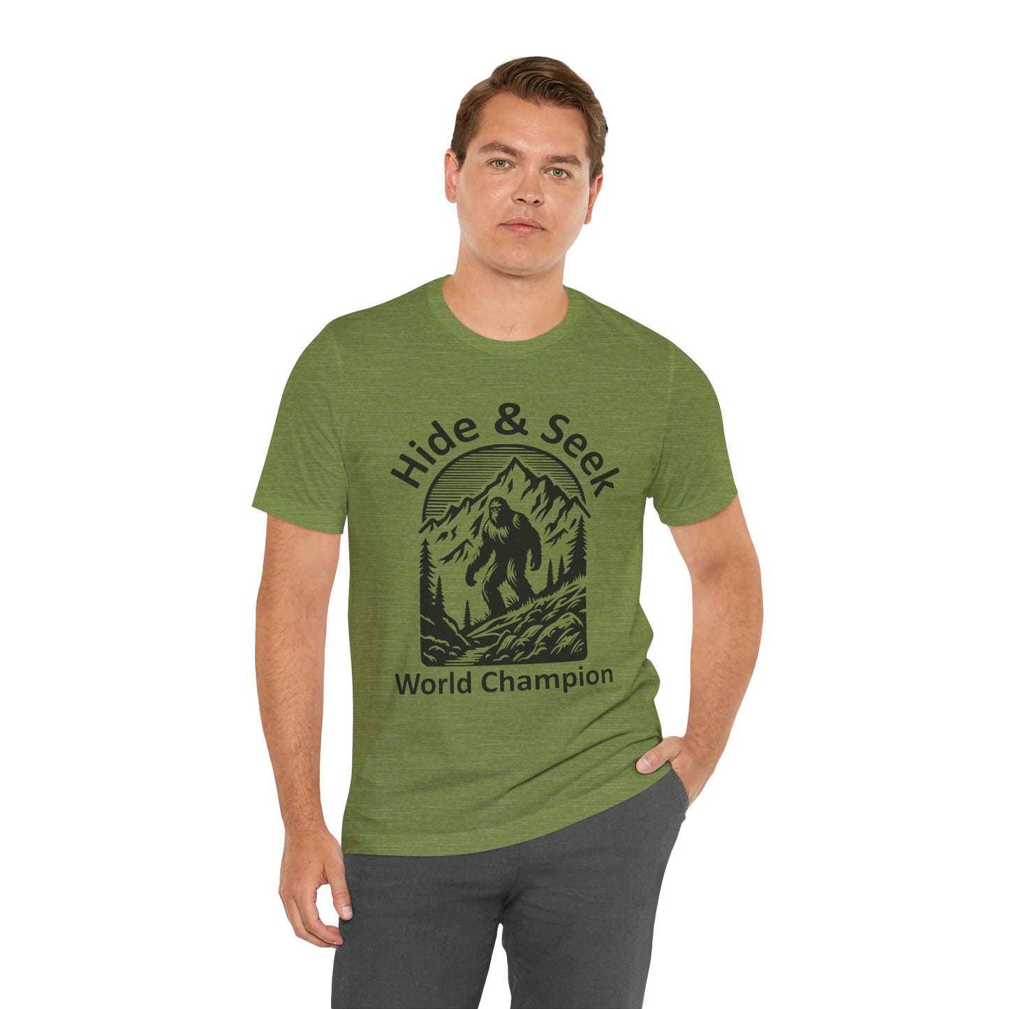 Hide and Seek Champion Big Foot Unisex Jersey Tee