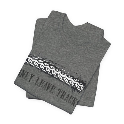 Only Leave Tracks Mountain Biking T-Shirt