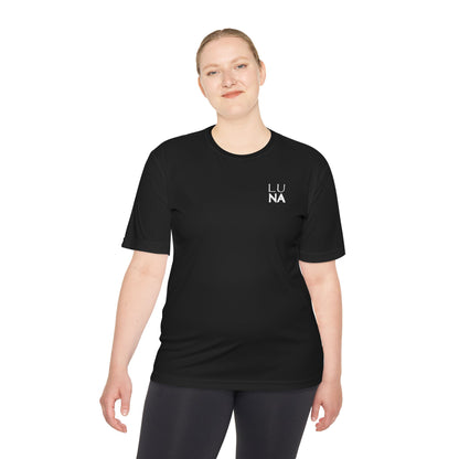Men's & Women's Luna Tee, Unisex Activewear Shirt, Moisture Wicking T-Shirt for Sports, Cool Summer Tee, Casual Outdoor Wear